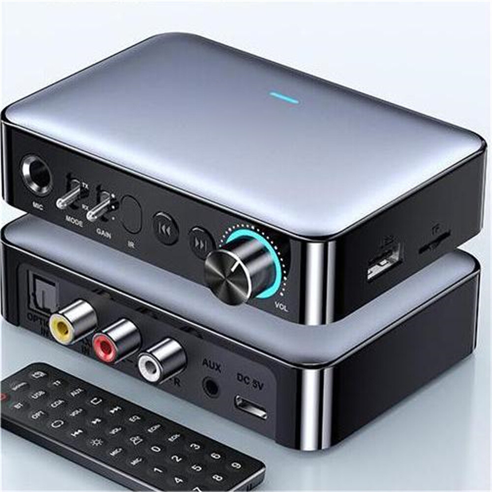 Wireless Bluetooth Receiver Transmitter 5.1 3.5mm Auxiliary Jack Audio Adapter
