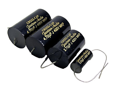 Jantzen Audio  Cross-Cap  30uF  400VDC  MKP  5%  33x56mm  axial [2 pcs] NEW