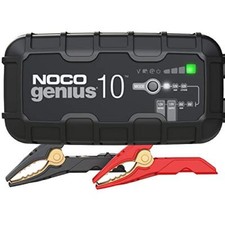 NOCO GENIUS10, 10-Amp Fully-Automatic Smart Charger, 6V and 12V Portable Battery