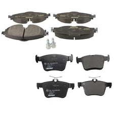 Textar Front and Rear Brake Pads Set Kit For Volkswagen e-Golf Jetta Taos
