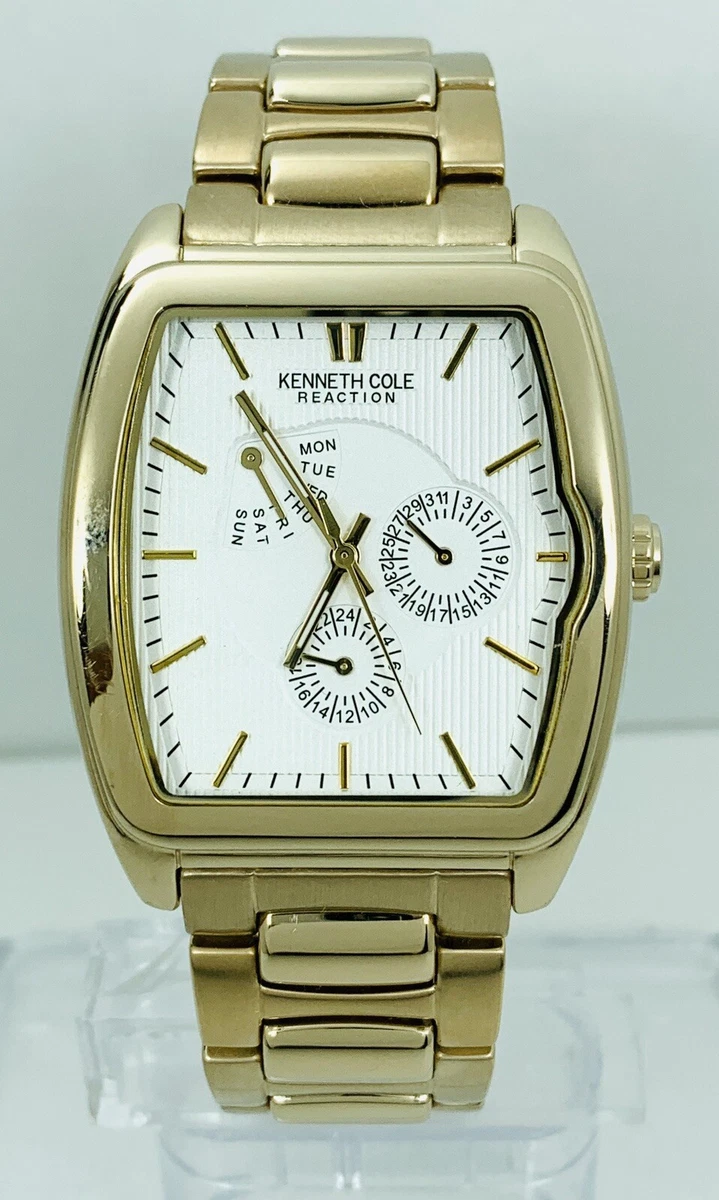 Kenneth cole reaction watch clearance gold