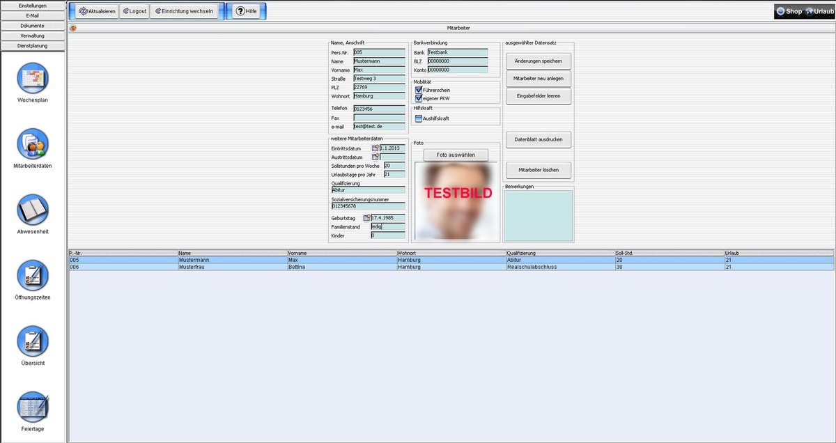 Scoutsystems Dienstplanscout – Personalsoftware F Produktbild-Vorschau 3