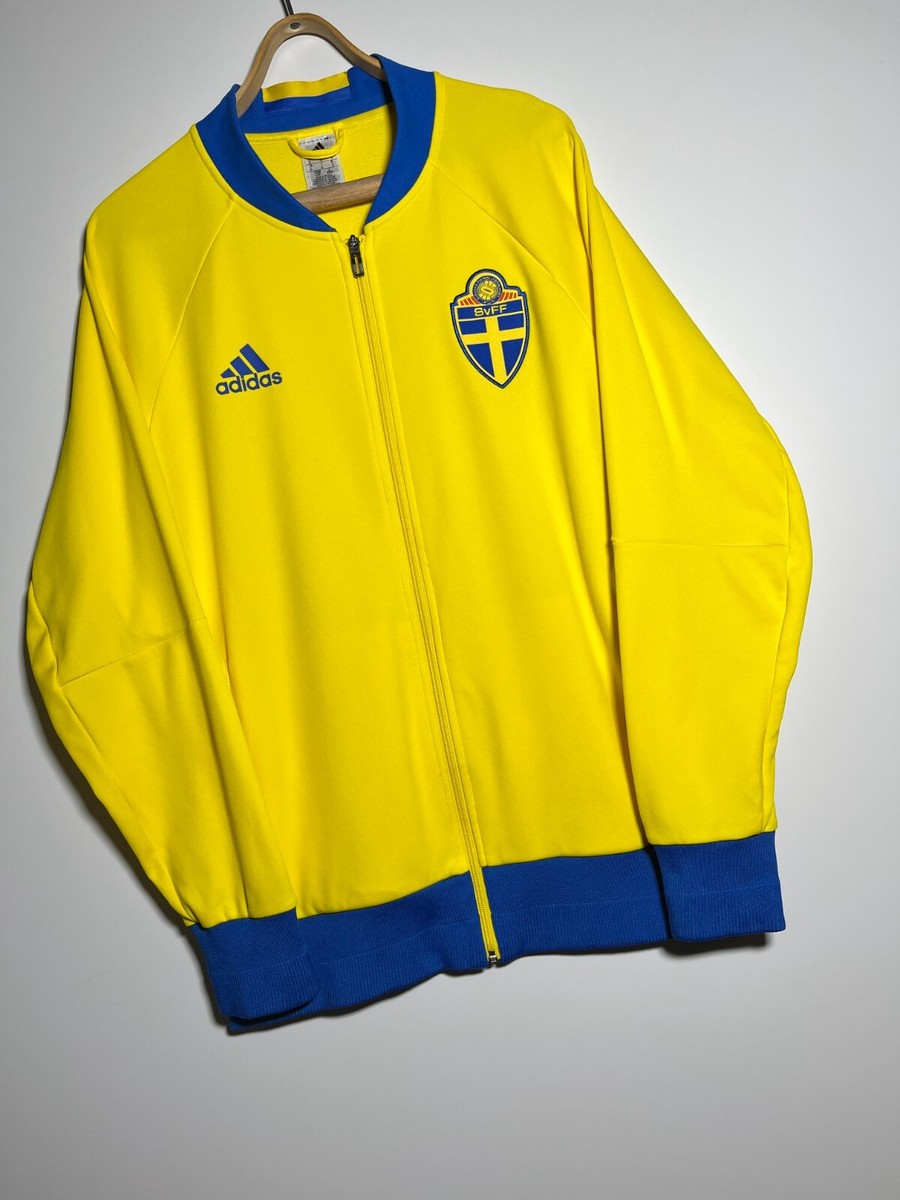 Adidas Sweden National Team 2016 Football Track Top Jacket Size L