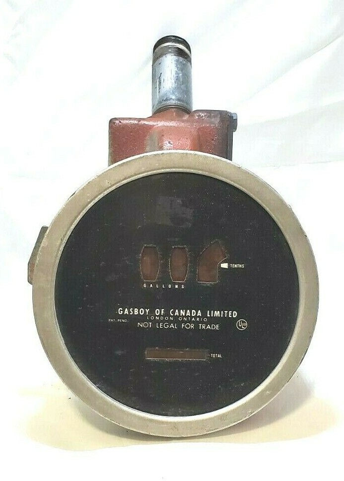 Gasboy Gas Pump Meter Heavy Duty Canada Service Station Vintage eBay