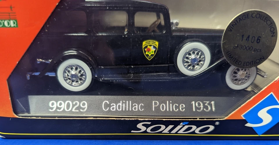 Solido – Cadillac Police 1931 – Limited Edition - Image 2 of 4