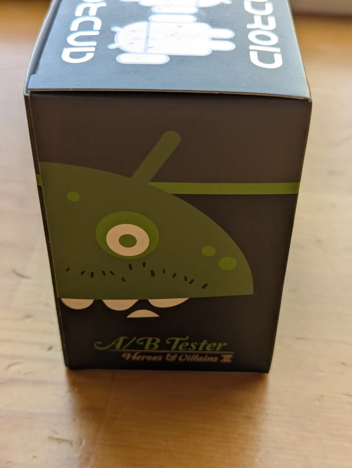 Android mini coleccionable HÉROES Y VILLANOS II - Probador A/B Foto 3 de 4