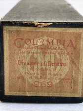 Columbia Word Roll 969 Dreamer of Dreams Piano Roll Marimba Waltz Player