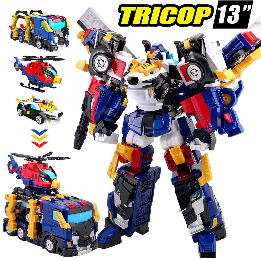 Miniforce Animal Tron Space Police Ranger 3 IN 1 TRICOP Figure