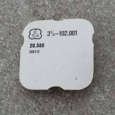 ESA 102.001 Rotor Watch Part New Old Stock Watchmakers Repairs NOS (G5D4)
