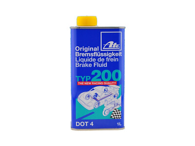 ATE Typ 200 DOT 4 Bremsflüssigkeit 1 Liter 03990162022