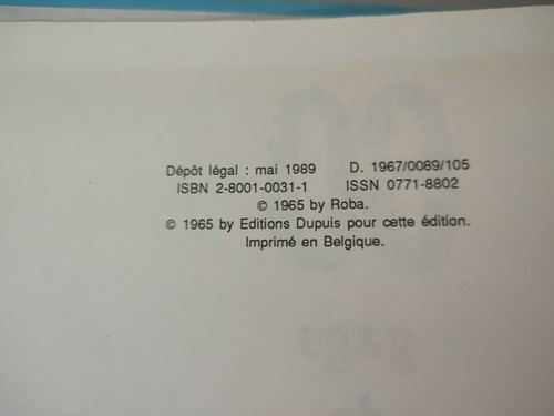 COMIC BOULE ET BILL N°2 60 GAGS DUPUIS 1989 FRANCÉS - Imagen 4 de 6