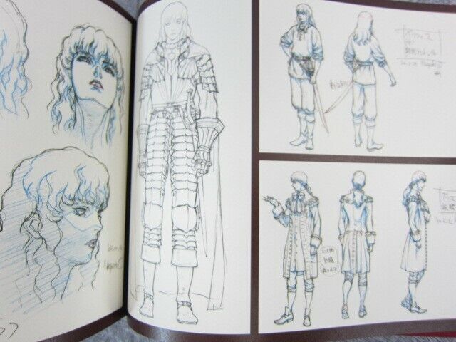 Berserk Movie Character Hen Anime Manga Art Book