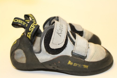 La Sportiva Italy Made Katana Womens 36 6 Gray Rock Climbing Bouldering Shoes - Picture 13 of 24