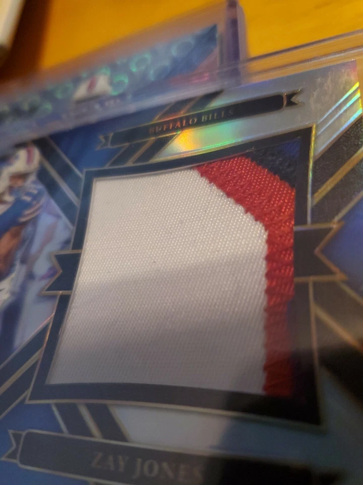 2017 SELECT ZAY JONES ROOKUE JUMBO 3 CLR PATCH 4/99 RAIDERS 🏴‍☠️🏴‍☠️🏴‍☠️ - Image 2 of 4