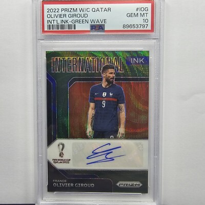 2022 Panini Prizm World Cup Qatar - International Ink Olivier