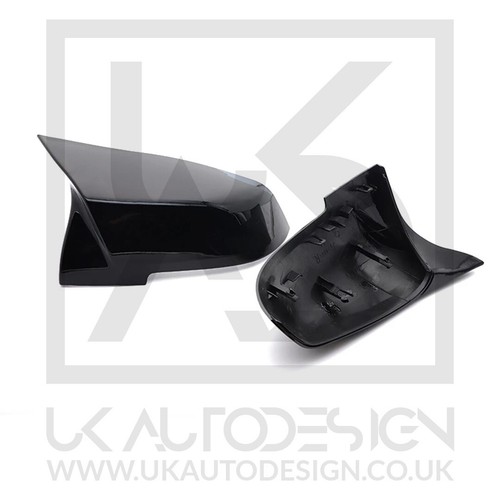 BMW M135i/M140i/M235i/M240i M Style glänzend schwarz Spiegelabdeckungen (F20/F21/F22/F23) - Bild 4 von 6