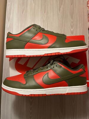 New* [sz.11M U.S.] Nike Dunk Low Retro BTTYS Mystic Red  display picture 1