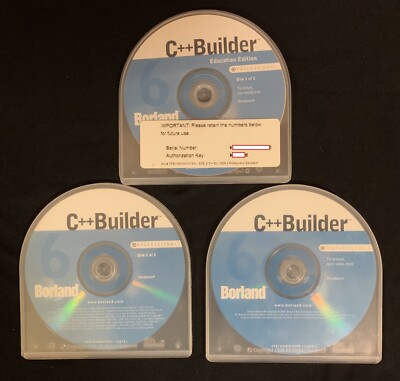 Borland C++ Builder 6 Professional englisch Mwst Rechnung