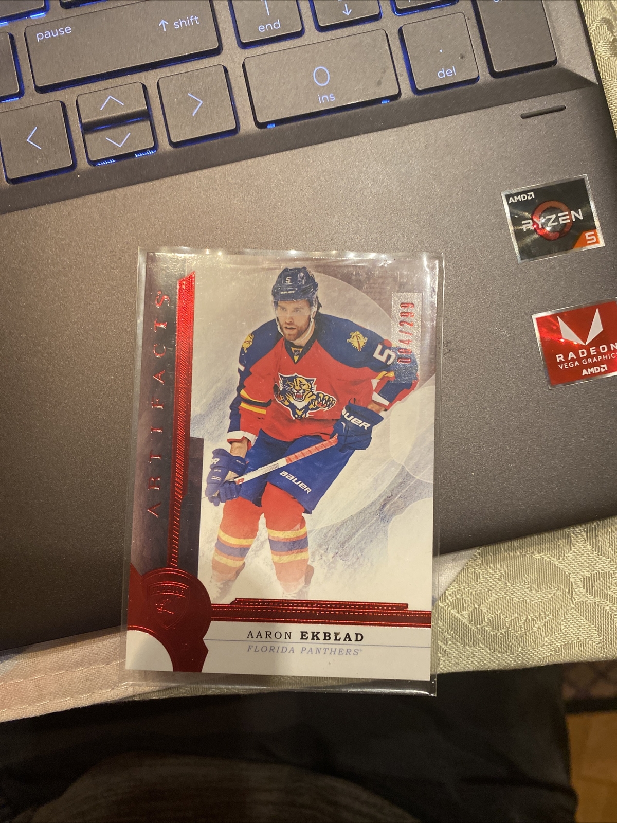 2016-17 Artifacts Hockey #30 Aaron Ekblad /299  RED Florida Panthers