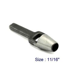 C.S. Osborne Arch Punch 149 - 11/16" Leather Vinyl Rubber Round Hole Punch