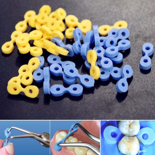 Lot De Coins élastiques Dentaires En Caoutchouc - Pour Matrices Et Restaurations Composites - Dureté Variable