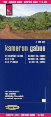 Reise Know-How Landkarte Kamerun, Gabun (1:1.300.000) | 2013 | deutsch