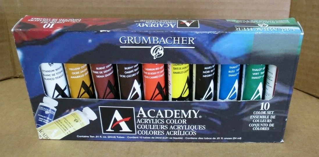 Grumbacher Academy Acrylic - Grumbacher Art