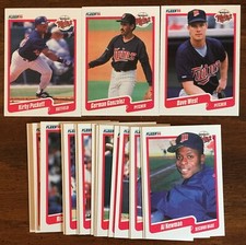 1990 Fleer Minnesota Twins Team Set
