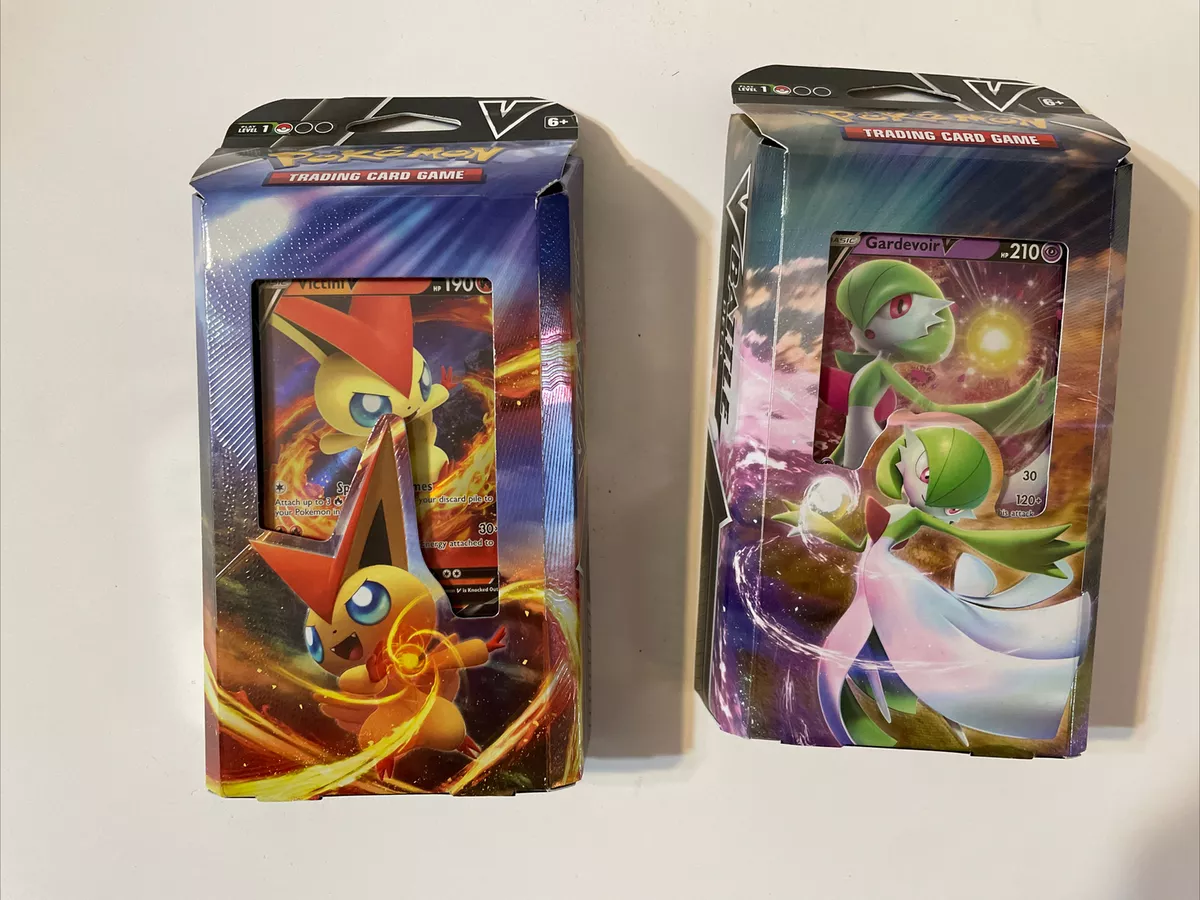 NEW! Pokemon V Battle decks - Gardevoir & Victini opening 