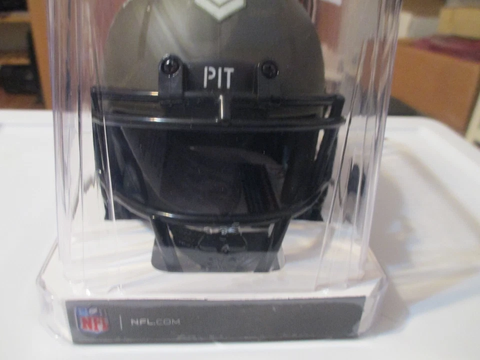 Jack Ham Pittsburgh Steelers Autographed Mini Helmet COA By JSA - Image 2 of 3