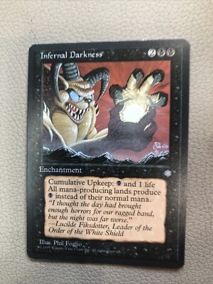 Infernal Darkness X1 Ice Age NM Cond See Pics Front/back