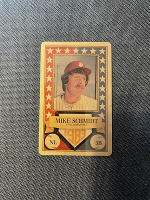 1983 Perma-Graphics All-Star Gold Mike Schmidt