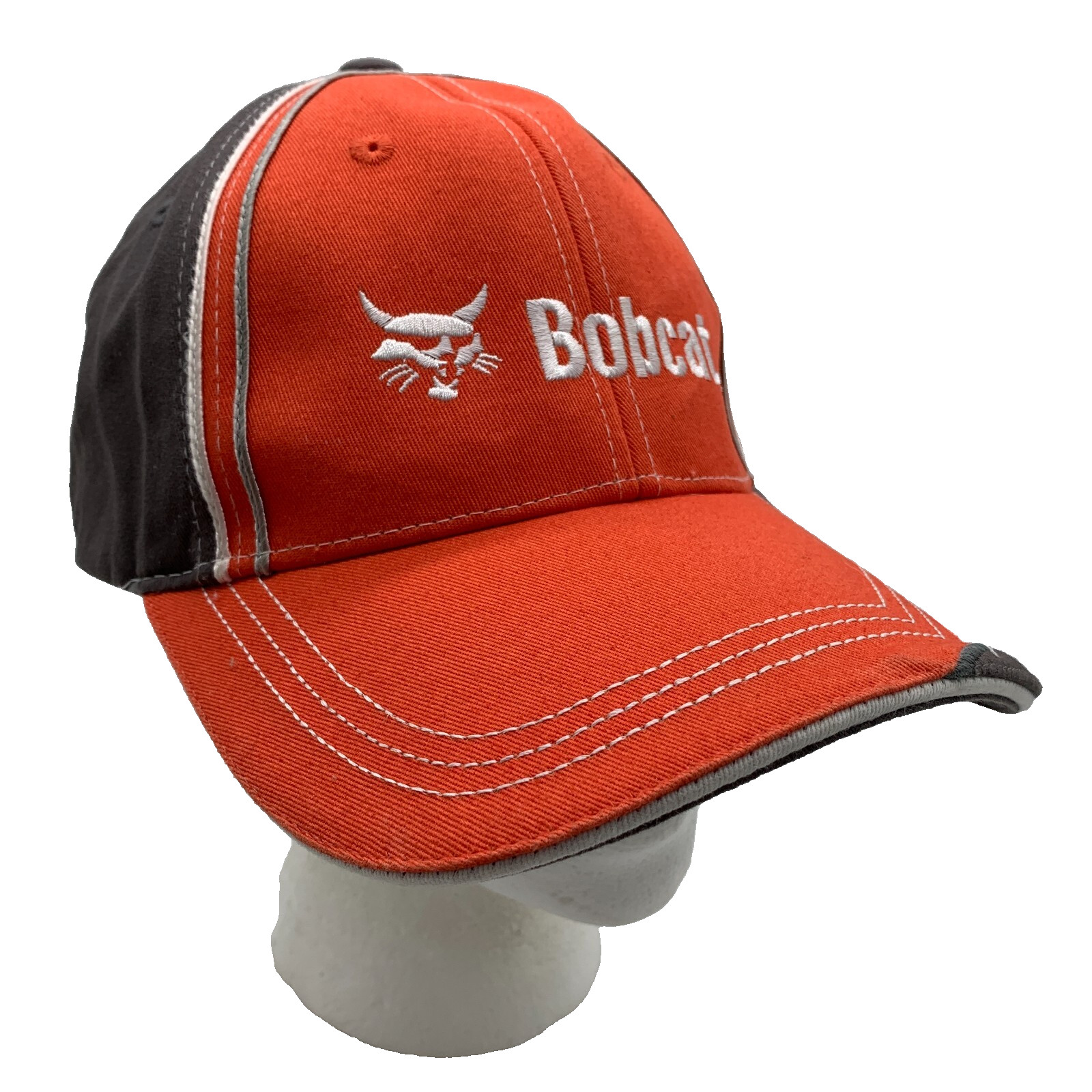 Bobcat Hat Cap Adjustable Baseball Construction F… - image 1