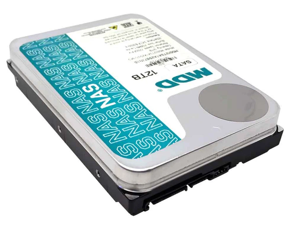 MDD 12TB 7200RPM 256MB Cache SATA 6.0Gb/s 3.5in Internal NAS Hard Drive - 3 YEAR - Image 4 of 4