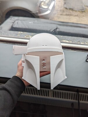 JANGO FETT 3D GEDRUCKTER HELM - STAR WARS - MANDALORIANER HELM - UNVOLLENDET