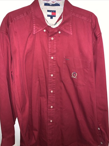 vintage tommy hilfiger dress shirt