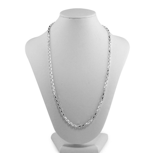 3mm Sterling Silver Box Chain 18 Inches 