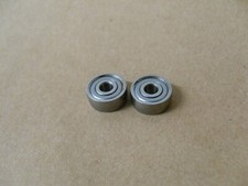 Qty 2 4X13X5 BALL BEARING SPHERICAL OD