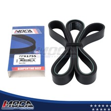 EPDM Serpentine Belt 7PK1755 fit for 07-09 Ho...