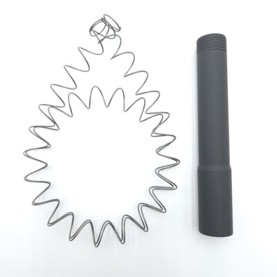 Benelli M4/ M1014 Magazine Extension Tube & Spring - Black Cerakote- Titanium