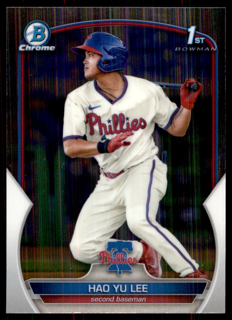 2023 Bowman Chrome Prospects Hao Yu Lee Philadelphia Phillies #BCP-52