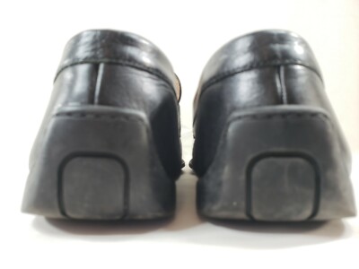 MAGNANNI Neiman Marcus Driving Moc Loafer Sz 9.5 Black Leather Made in Spain MAGNANNI Neiman Marcus Driving Moc Loafer Sz 9.5 Black  main image 4