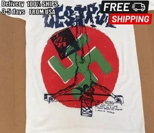 Sex Pistols White Short Sleeve Cotton T-shirt Unisex S-5XL BB44