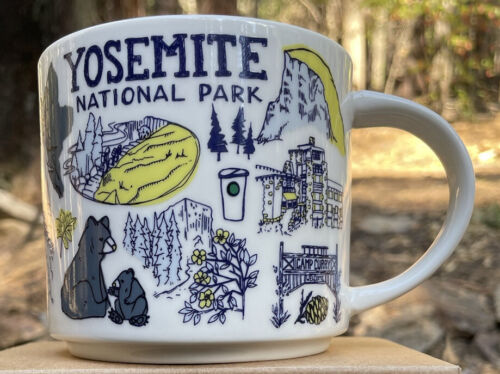 Yosemite National Park Starbucks Coffee Been There Series 14oz mug FREE SHIPPING