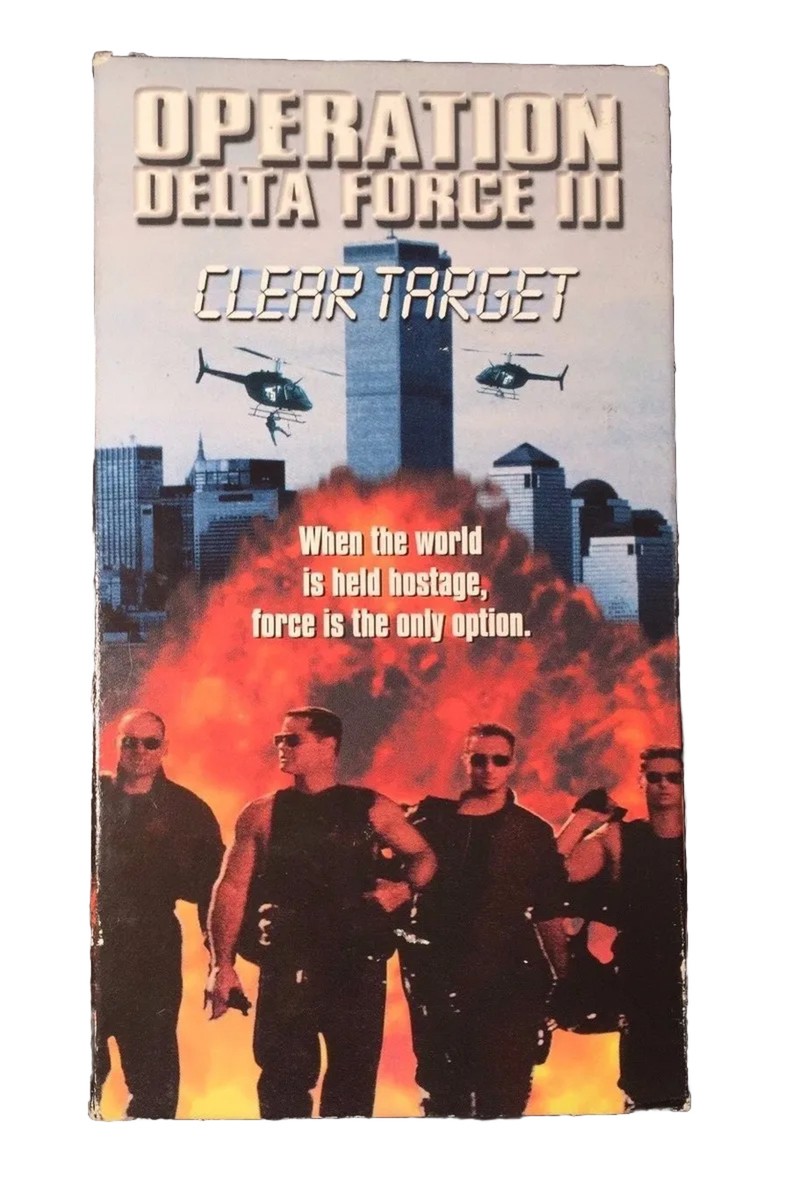 Operation Delta Force III 3: Clear Target (VHS, 1997) Anti