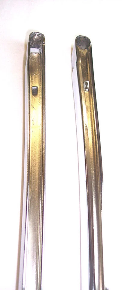 Pontiac LeMans 1968-1972, Tempest, GTO cromo cuarto trasero ventana sello retenedores Foto 3 de 4