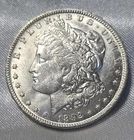 1892 O MORGAN SILVER DOLLAR BU / UNC