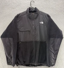 The North Face Men’s XL Polartec Fleece Jacket Black Full Zip Outdoor
