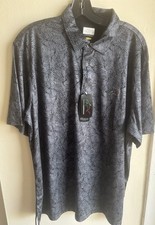 Greg Norman Play Dry Men  s Golf Polo Shirt XL/TG Polyester - NWT