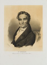 CHABERT (19.Jhd) nach JOURDY (*1805), Pierre Narcisse Gu&eacute;rin, Lith. Romantik